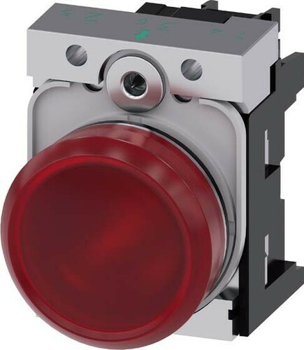 Siemens Dig.Industr. Leuchtmelder 22mm, rund, rot 3SU1152-6AA20-1AA0
