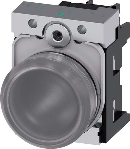 Siemens Dig.Industr. Leuchtmelder 22mm, rund, klar 3SU1152-6AA70-1AA0