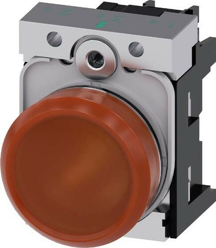 Siemens Dig.Industr. Leuchtmelder 22mm, rund, amber 3SU1153-6AA00-1AA0 Siemens Dig.Industr. Leuchtmelder 22mm, rund, amber 3SU1153-6AA00-1AA0