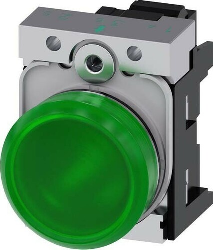 Siemens Dig.Industr. Leuchtmelder 22mm, rund, grün 3SU1153-6AA40-3AA0 Siemens Dig.Industr. Leuchtmelder 22mm, rund, grün 3SU1153-6AA40-3AA0