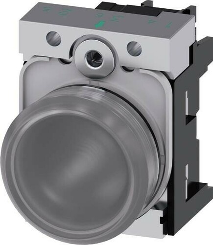 Siemens Dig.Industr. Leuchtmelder 22mm, rund, klar 3SU1153-6AA70-1AA0 Siemens Dig.Industr. Leuchtmelder 22mm, rund, klar 3SU1153-6AA70-1AA0