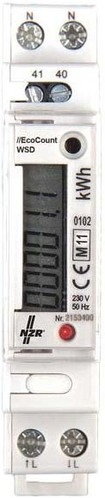 NZR Wechselstromzähler 1x230 V, 5(32)A EcoCount WSD 32 plus