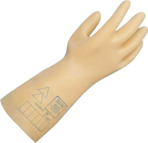 DEHN Isolierende Handschuhe Kl.00 Kat.M, Gr. 10 IHS 00 M 10 NS