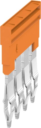 Weidmüller Querverbindung Polzahl: 4, orange ZQV 4N/4