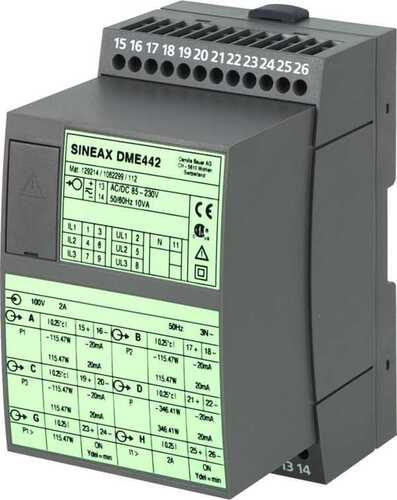 Camille Bauer Multi-Messumformer RS232 SINEAX DME442 24-60V Camille Bauer Multi-Messumformer RS232 SINEAX DME442 24-60V