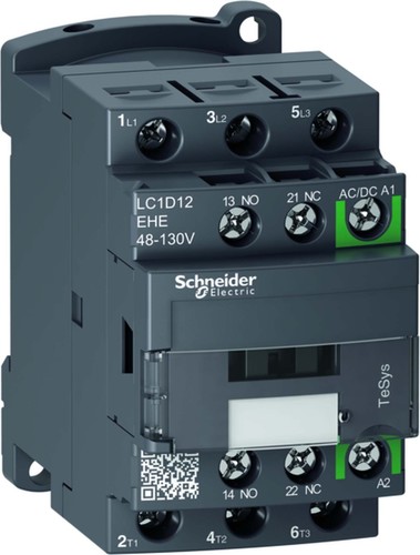 Schneider Electric Leistungsschütz 3-pol.1S+1Ö 400V 12A LC1D12EHE
