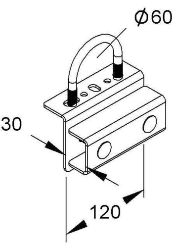 Niedax Holmanschlußhalter MIHR 6030 F