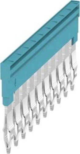Weidmüller Querverbinder/Brücker Polzahl: 10, blau ZQV 4N/10 BL
