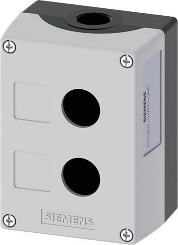 Siemens Dig.Industr. Gehäuse f. Befehlsgeräte 22mm, rund 3SU1852-0AA00-0AB1