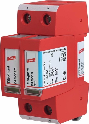 DEHN Überspannungsableiter Typ 2 DEHNguard M H DG M H TT 2P 275 FM