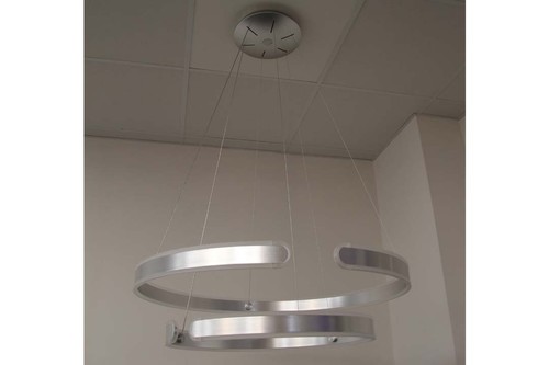 Sun Cracks LED-Pendelleuchte Ring 3000K 101221