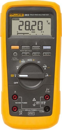 Fluke Digitalmultimeter eigensi. Echteffektiv FLUKE-28IIEX