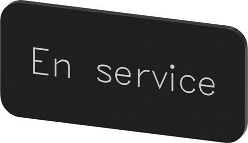 Siemens Dig.Industr. Bezeichnungsschild En Service 3SU1900-0AC16-0GM0