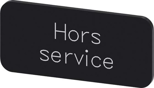 Siemens Dig.Industr. Bezeichnungsschild HORS Service 3SU1900-0AC16-0GR0 Siemens Dig.Industr. Bezeichnungsschild HORS Service 3SU1900-0AC16-0GR0