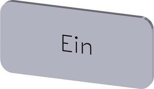 Siemens Dig.Industr. Bezeichnungsschild Beschriftung: Ein 3SU1900-0AC81-0AB0