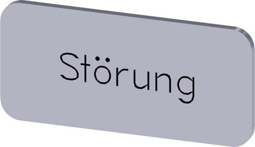 Siemens Dig.Industr. Bezeichnungsschild Störung 3SU1900-0AC81-0AQ0
