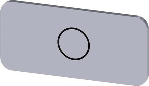 Siemens Dig.Industr. Bezeichnungsschild Symbol: O 3SU1900-0AC81-0QA0