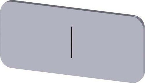 Siemens Dig.Industr. Bezeichnungsschild Symbol: I 3SU1900-0AC81-0QB0