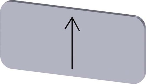 Siemens Dig.Industr. Bezeichnungsschild Pfeilrichtung 3SU1900-0AC81-0QS0 Siemens Dig.Industr. Bezeichnungsschild Pfeilrichtung 3SU1900-0AC81-0QS0