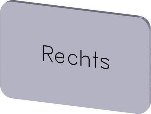 Siemens Dig.Industr. Bezeichnungsschild Beschriftung: Rechts 3SU1900-0AD81-0AH0 Siemens Dig.Industr. Bezeichnungsschild Beschriftung: Rechts 3SU1900-0AD81-0AH0