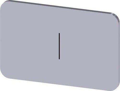 Siemens Dig.Industr. Bezeichnungsschild Symbol: I 3SU1900-0AD81-0QB0