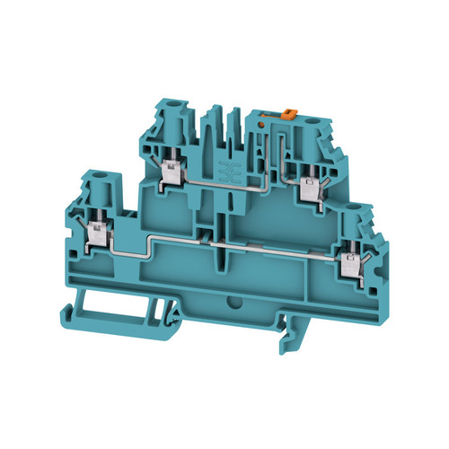 Weidmüller Klemme Schraubanschl.,4mm² W2T 4 DT-FT BL