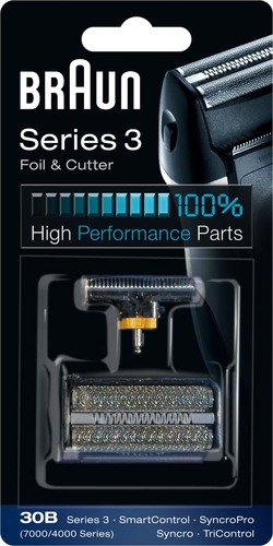 BRAUN Scherfolie u Klingenblock f.Series1/3,SmartCon Kombipack 30B sw