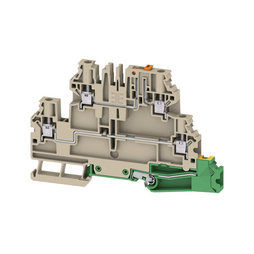 Weidmüller Klemme Schraubanschl.,4mm² W2T 4 DT-FT-PE STB