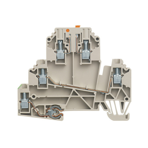 Weidmüller Klemme Schraubansch.,2.5mm² WDK 2.5/TR-DU-PE Weidmüller Klemme Schraubansch.,2.5mm² WDK 2.5/TR-DU-PE