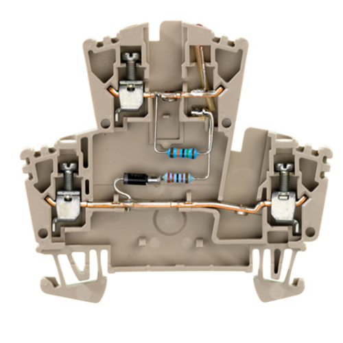 Weidmüller Klemme Schraubansch.,2.5mm² WDK2.5LD1D2R115VAC Weidmüller Klemme Schraubansch.,2.5mm² WDK2.5LD1D2R115VAC