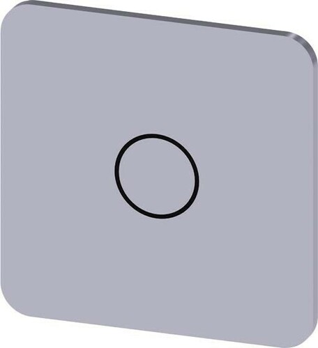 Siemens Dig.Industr. Bezeichnungsschild Symbol: O 3SU1900-0AF81-0QA0