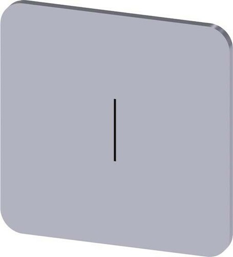 Siemens Dig.Industr. Bezeichnungsschild Symbol: I 3SU1900-0AF81-0QB0