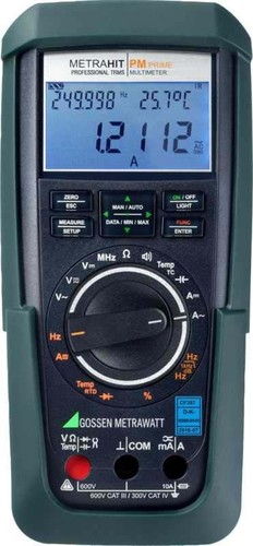 Gossen Metrawatt TRMS Präzisions-Multimeter mit 310000 Digits METRAHIT PM PRIME