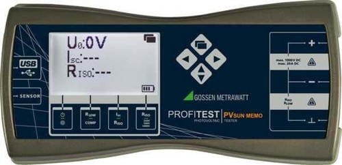 Gossen Metrawatt Prüfgerät für PV-Module PROFITEST PVSUN MEMO