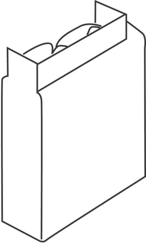 HKL Flachwinkel gr Kanal-System EDK STW70R.1