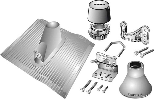 Kathrein Mast-Montage-Set ZTS 48 sw