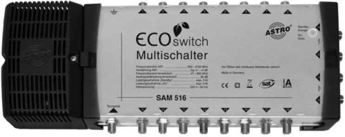 Astro Strobel Multischalter mit Netzteil SAM 516 Ecoswitch