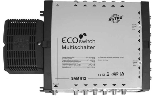 Astro Strobel Multischalter mit Netzteil SAM 912 Ecoswitch
