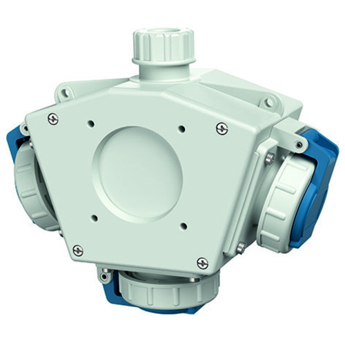 Mennekes DELTA-BOX blau/grau 10860