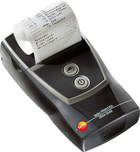 Testo Protokolldrucker IRDA Thermo,IR,kabellos 0554 0549