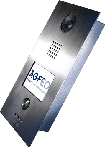 Agfeo IP-Türsprechstelle TFT-DisplayIP65 170° IP-Video TFE 1 eds