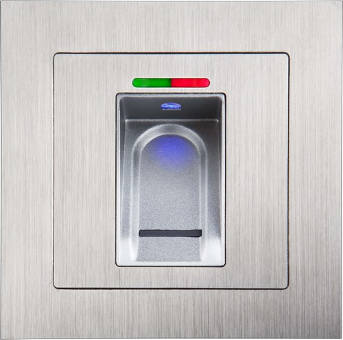 Idencom Fingerprint/Scan PremiumUP 2 Relais,Edelstahl 820 004