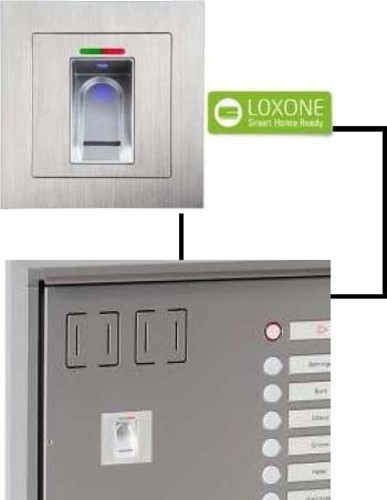 Idencom Fingerprint/Scan Renz PR 2 Relais,Edelstahl 699 000