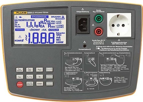 Fluke Gerätetester tragbar FLUKE-6200-2 DE