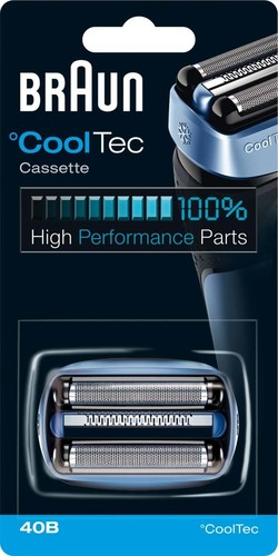 BRAUN Scherkopfkassette f.CoolTec Kombipack 40B bl/sw
