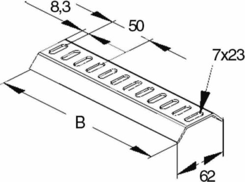 Niedax Sprosse SPM 250 B
