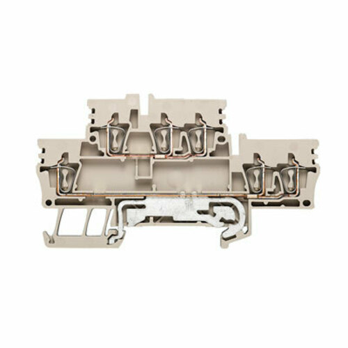 Weidmüller Klemme Federanschl.,2.5mm² ZDK 2.5/3AN DU-PE