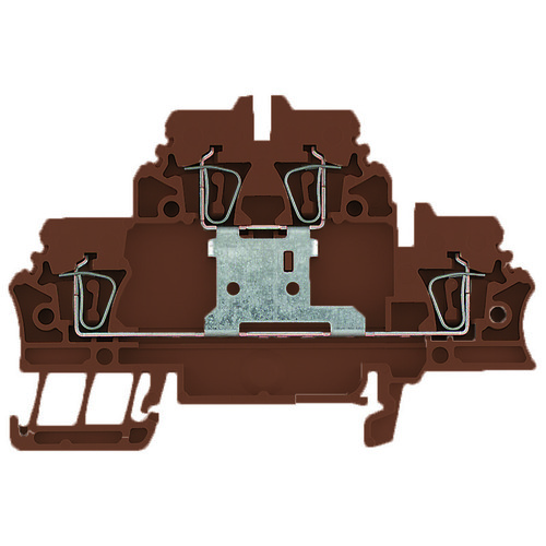 Weidmüller Klemme Federanschl.,2.5mm² ZDK 2.5V BR