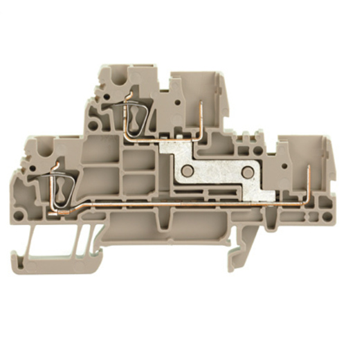 Weidmüller Klemme Federanschl.,2.5mm² ZDT 2.5/2 V