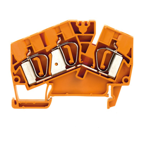 Weidmüller Klemme Zugfederanschl.,6mm² ZDU 6-2/3AN OR Weidmüller Klemme Zugfederanschl.,6mm² ZDU 6-2/3AN OR